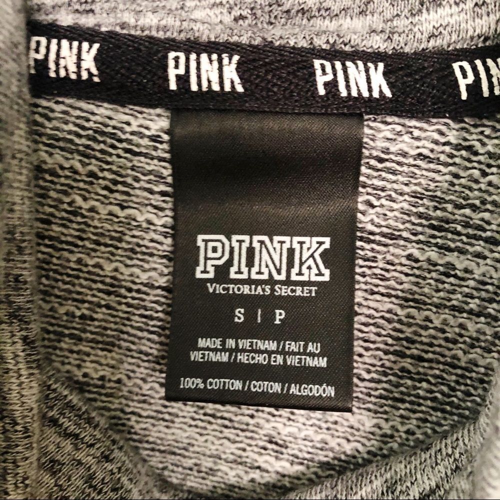 PINK VICTORIA’S SECRET Cowl Neck Sweatshirt S - Picture 6 of 6